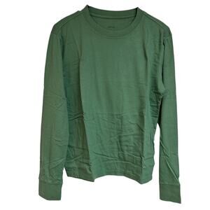 NEW Allbirds 100% Organic Cotton Soft Long Sleeve Tee Natural Fibers size M